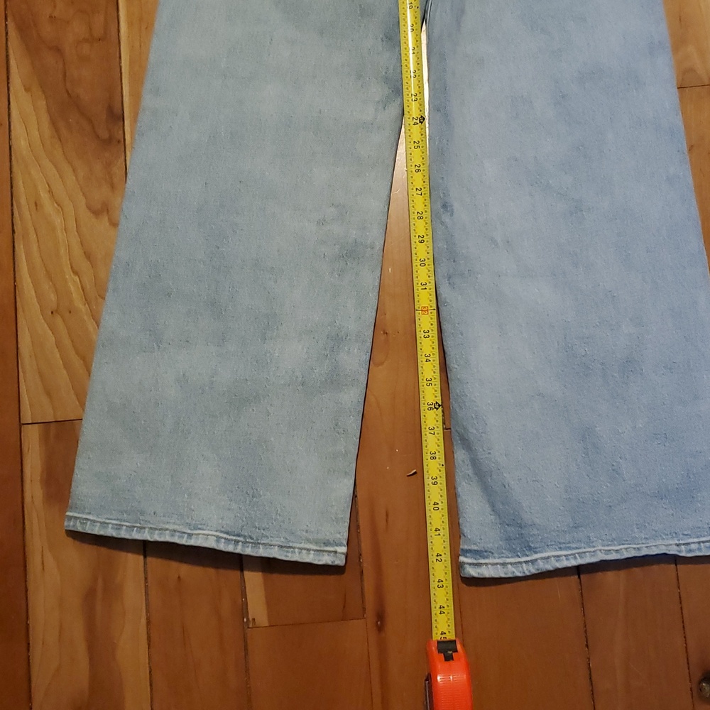 PINK Victoria's Secret Light Wash Wide-Leg Jeans - Picture 7 of 10